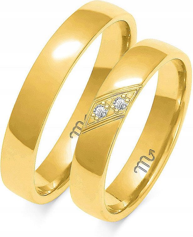 Prsteny pro pár ze zlata svatební 585 r 29 30 31 prstýnek svatební styl