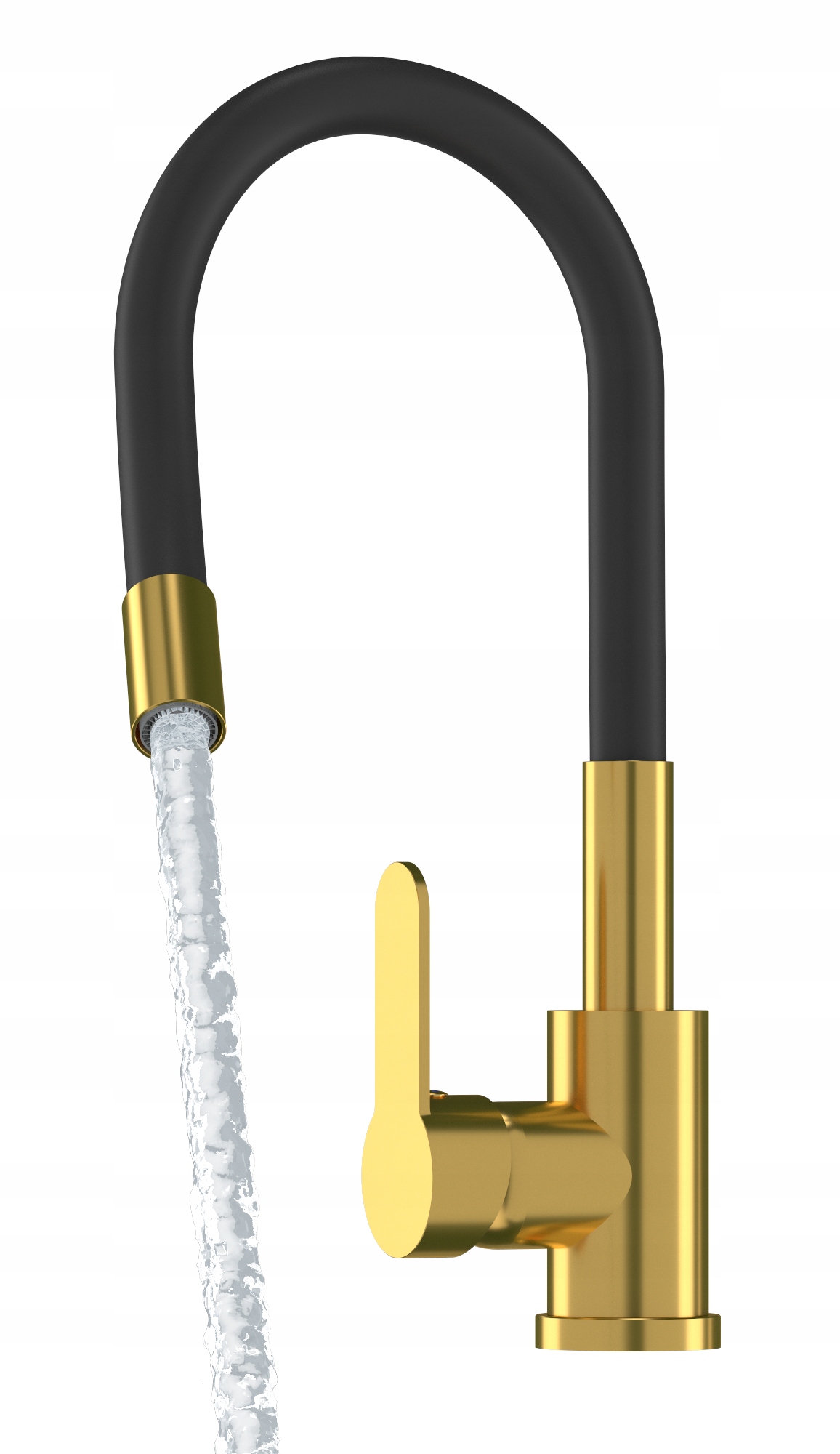 Pružný Kuchynský Kohútik, Zlatý Výtok, Umývadlo, Krupobitie