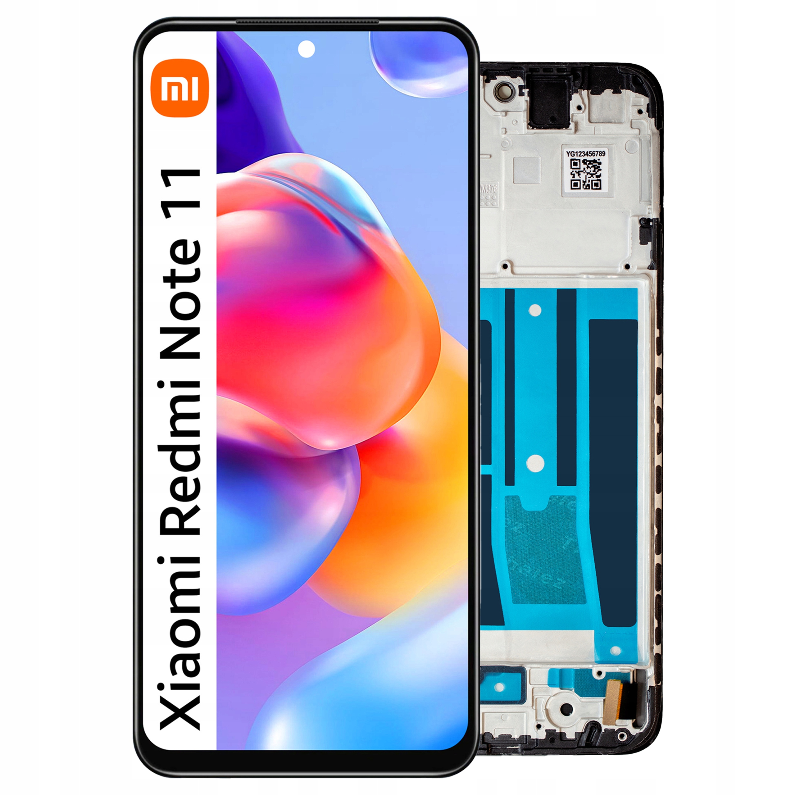 2201117TY 2201117TL LCD pro Redmi Note 11 Displej Rámeček Matrix Incell