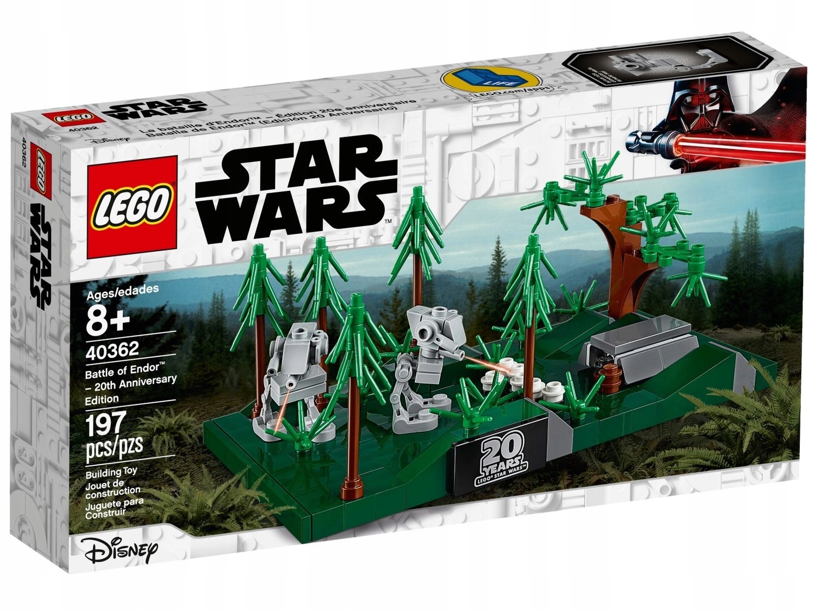 Lego Star Wars 40362 Mikromodel Bitva o Endor Nové