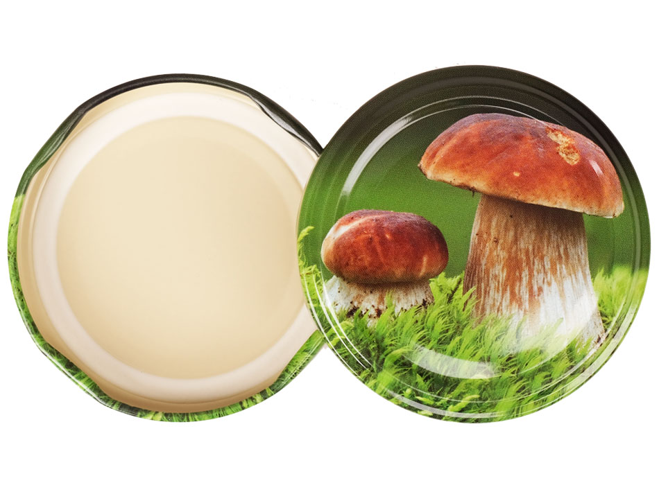 

Zakrętka 66 mm Wieczko Nakrętka Słoik Grzyby 10szt