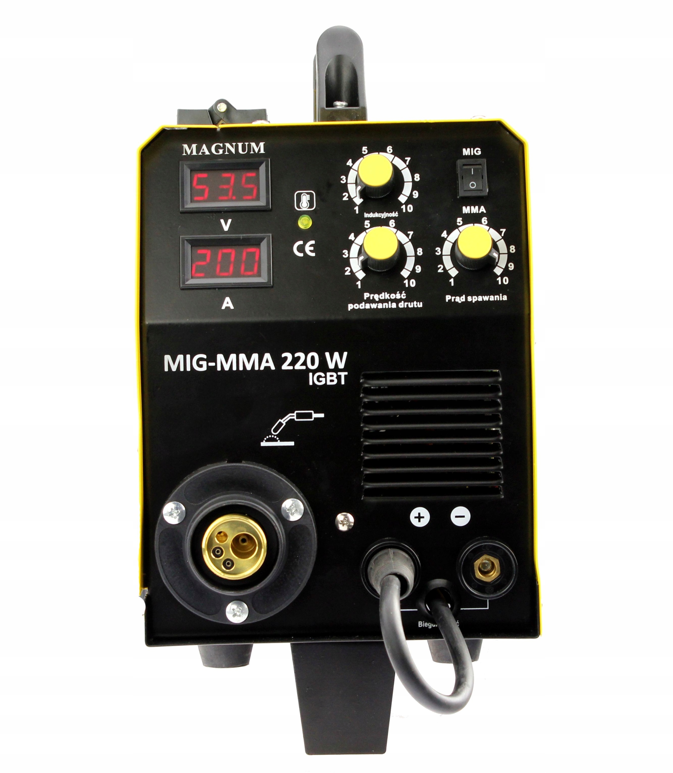 Spawarka migomat MIG MAG Magnum MIG 220W MMA ZESTAW EAN (GTIN) 5904624010825