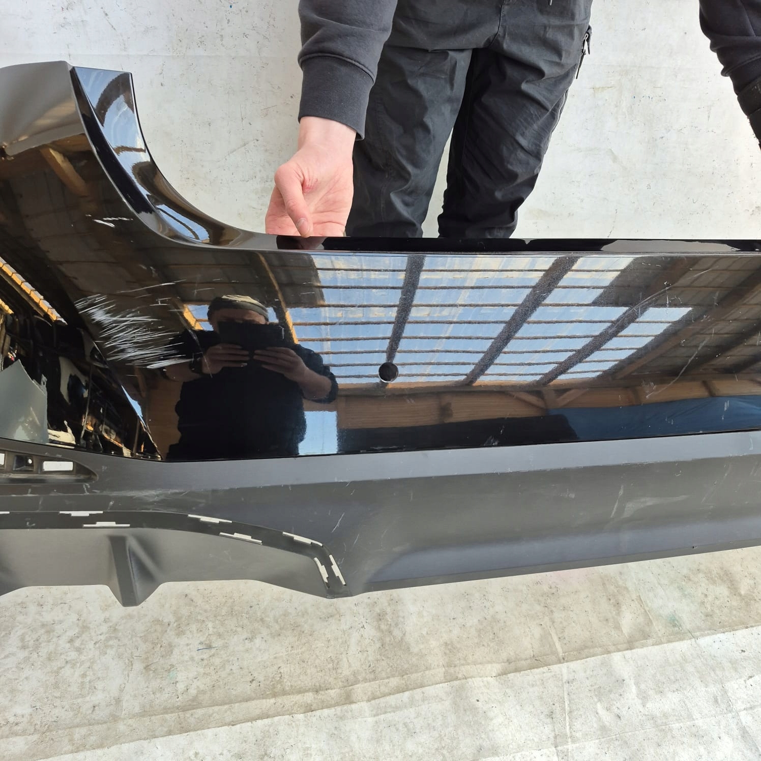 BMW i4 I4 G26 21-> bumper rear part rear PDC