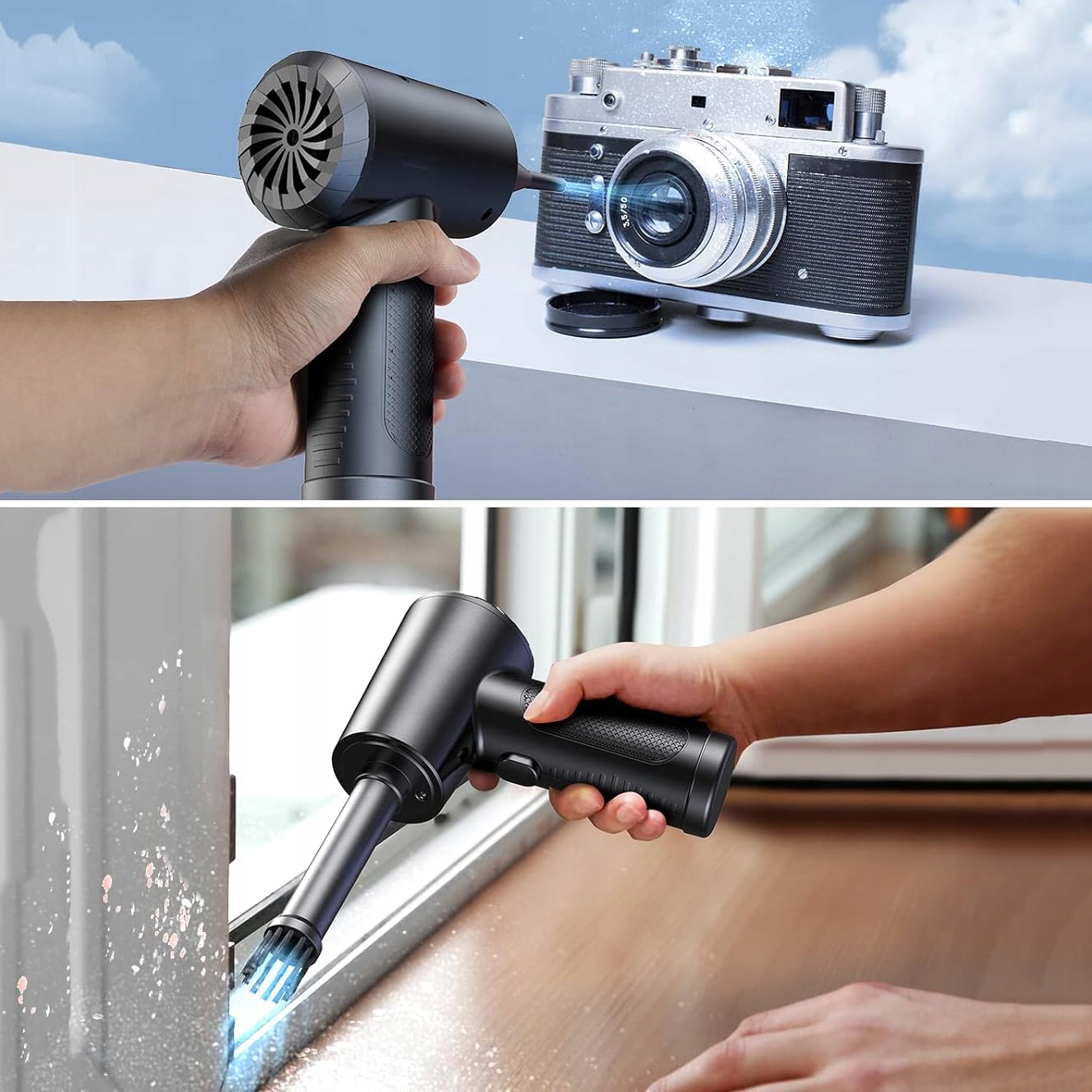 MINI ODKURZACZ RĘCZNY DO SAMOCHODU 2W1 BEZPRZEWODOWY EAN (GTIN) 0191491934445