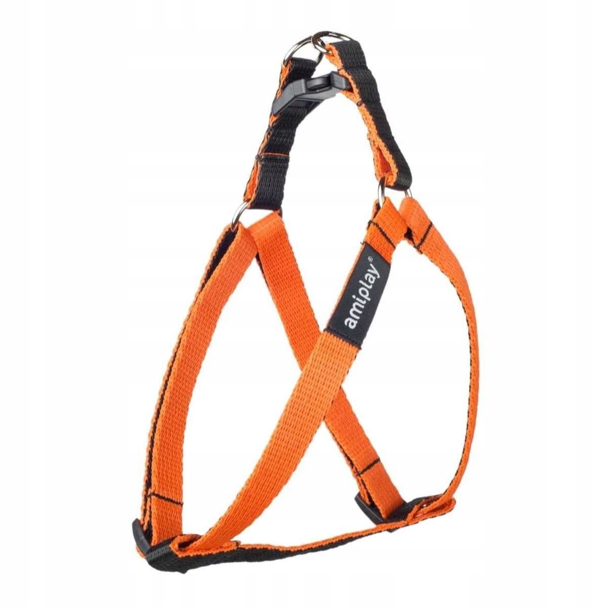 

AmiPlay Szelki Taśma Twist L 40-75cm pomarańczowy