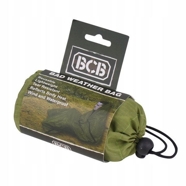 Bcb Termiczny worek ratunkowy Bad Weather Bag Zielony