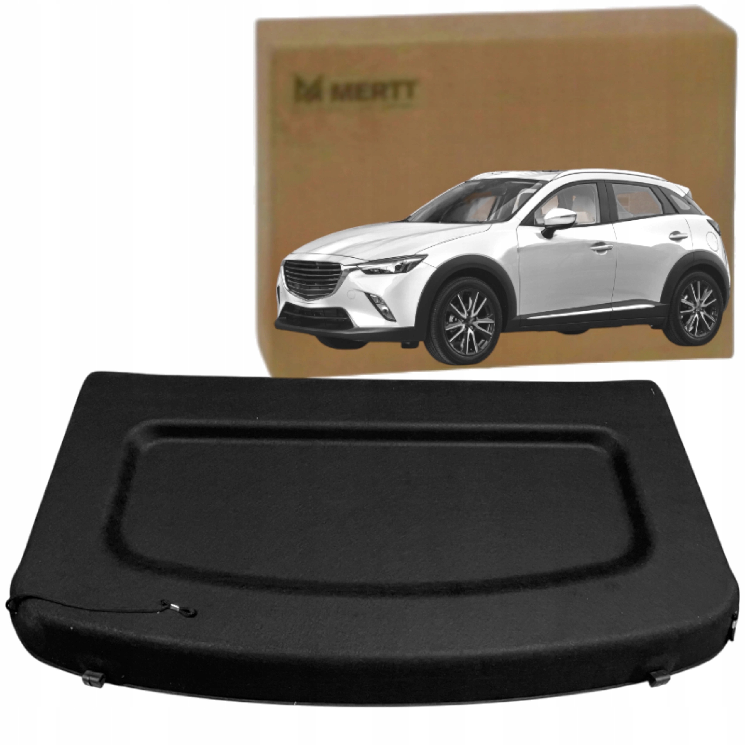 Mazda CX3 CX-3 2015-2021 Zadní Police Zavazadlového Prostoru Černá D10E68310