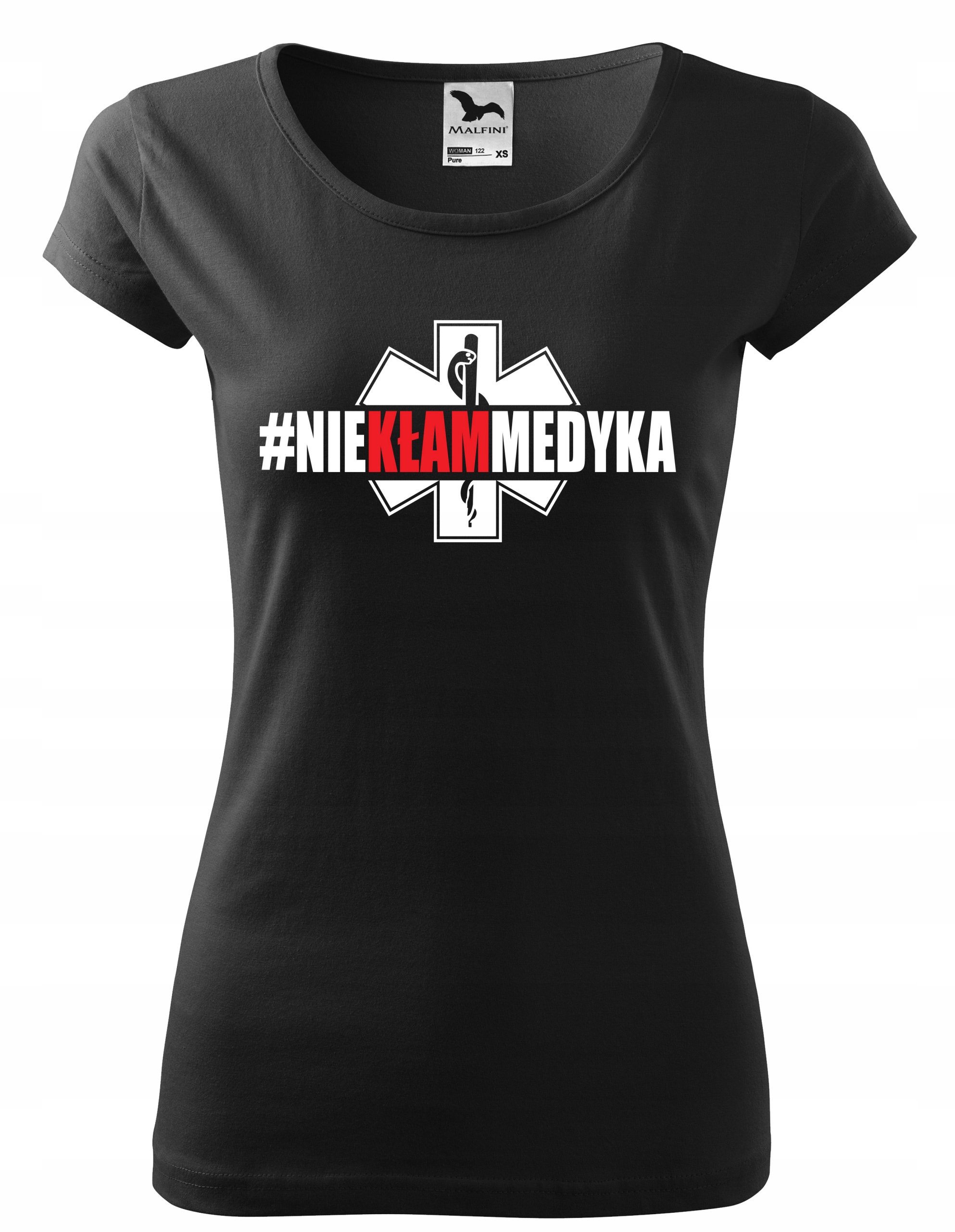 

koszulka #NieKłamMedyka Nie kłam medyka Damska S