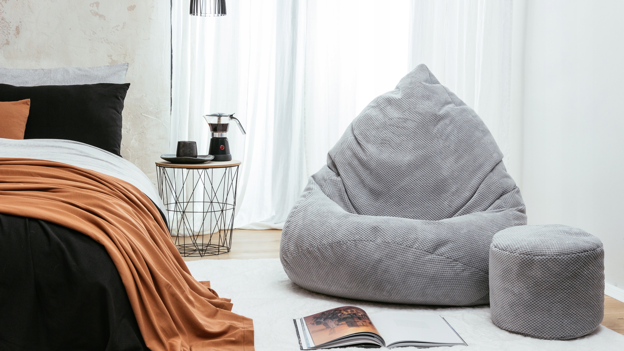 PUFA WOREK SAKO XXL PREMIUM | MEGA FOTEL PUFY Kolekcja Sako XXL