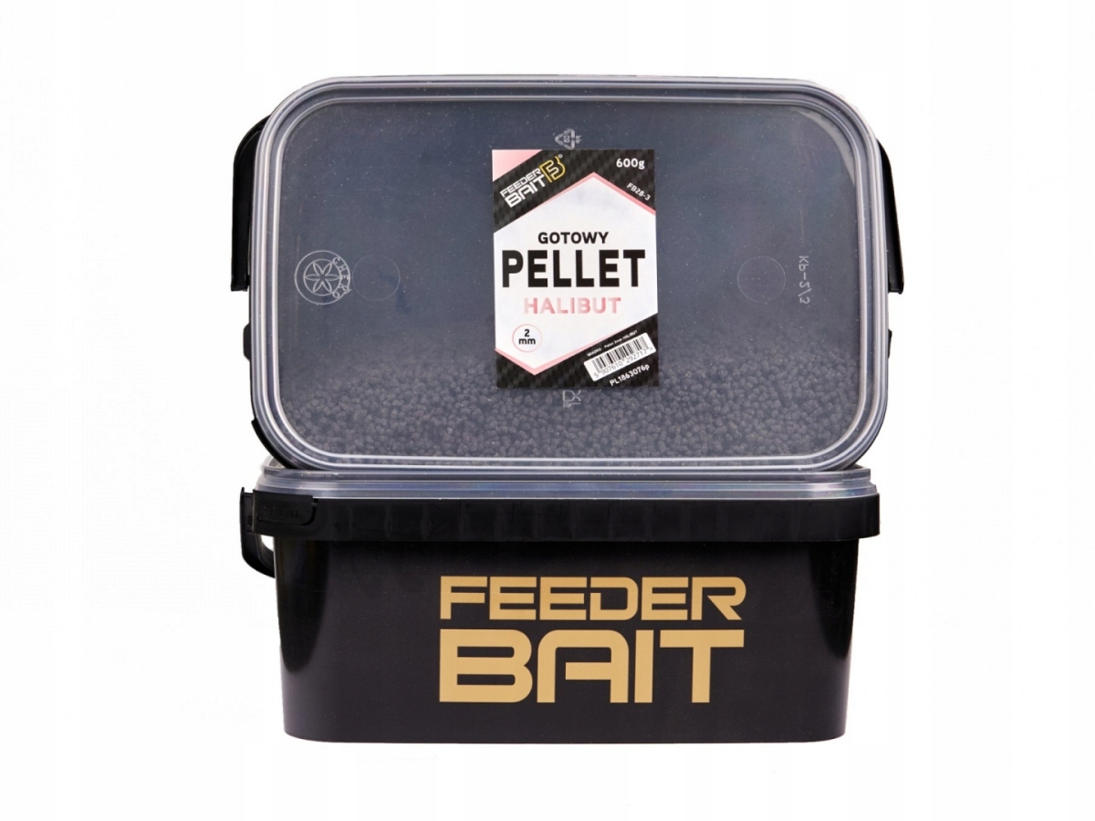 Feeder Bait Gotowy Pellet 2mm Halibut 600g