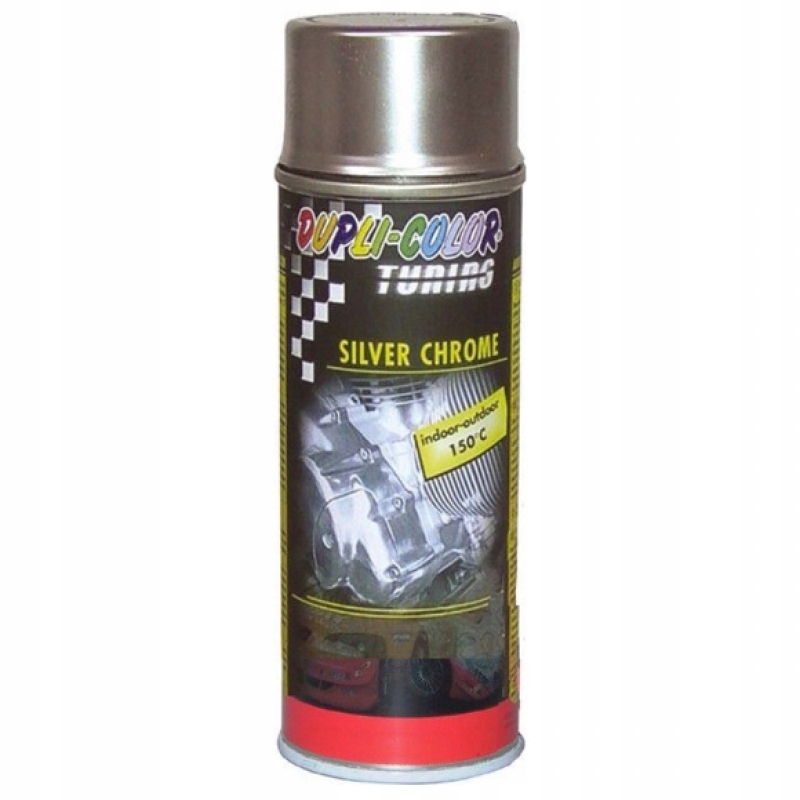 MOTIP DUPLI лак серебряный хром для дисков 150C