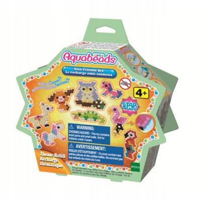 

Aquabeads Koraliki Gwiazdki zwierzęta