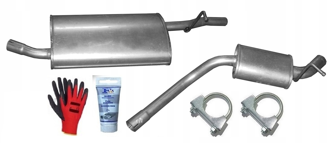 Dacia Duster 1.6 SCe 4x4 84kW (2015-1/2018) sada tlumičů výfuku bonus