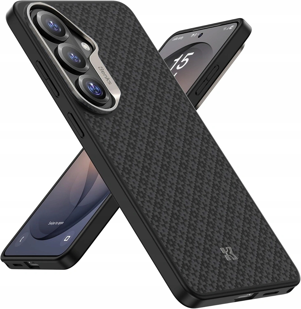 Pouzdro Benks Kevlar pro Galaxy S26+ Plus, pouzdro pro MagSafe, Kryt, Zadní Kryt