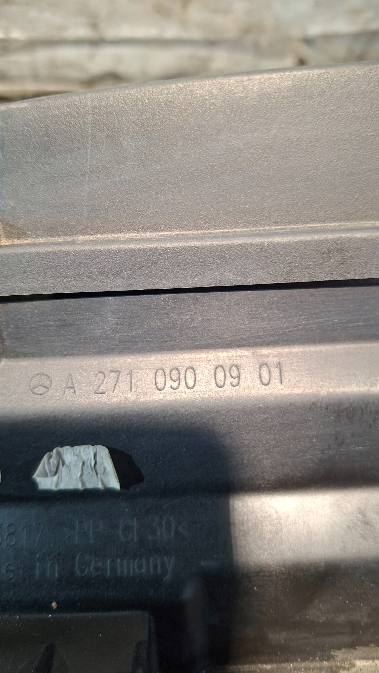Gehäuse filter luft Luftmassenmesser MERCEDES W203 1.8K