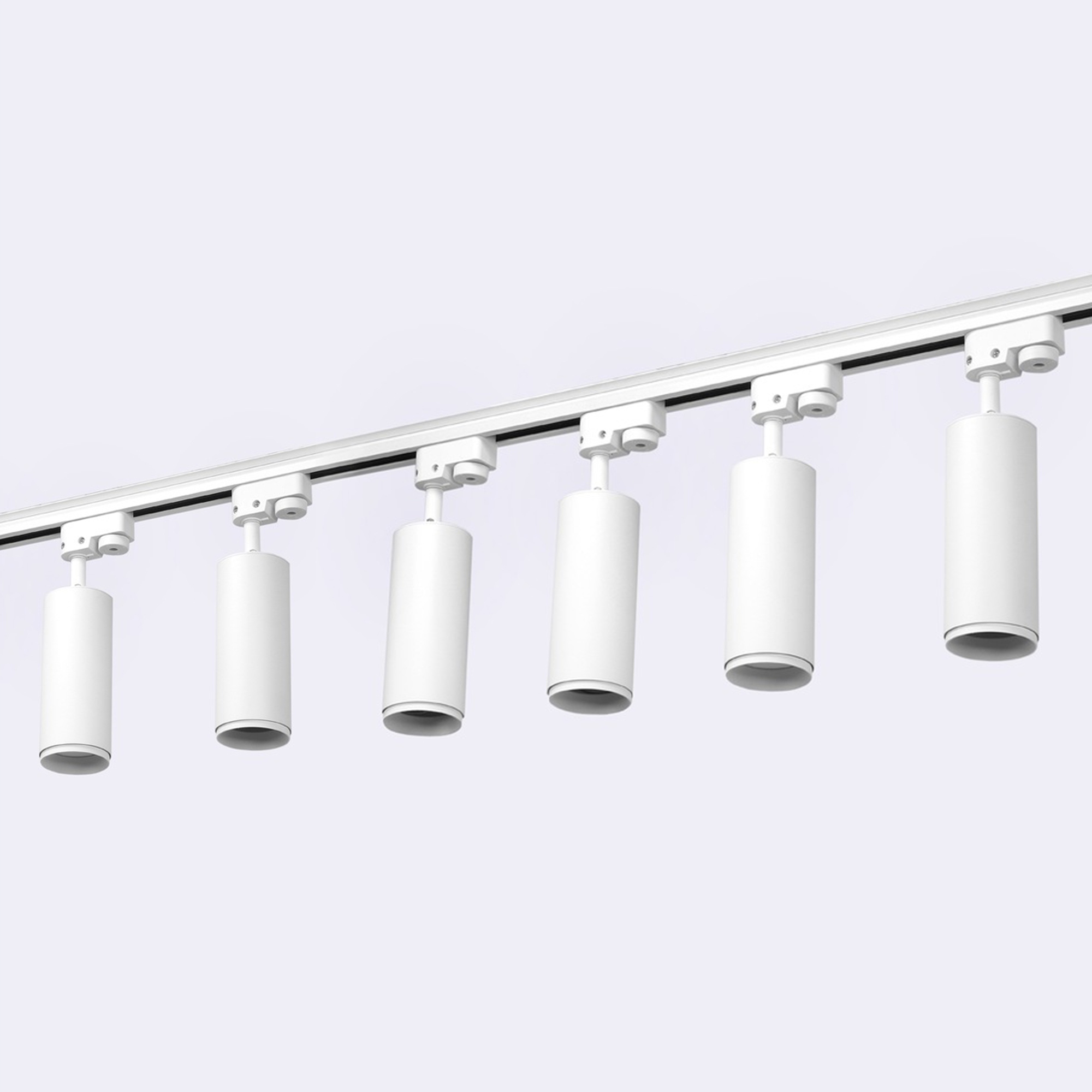 ZESTAW SZYNOPRZEWÓD SZYNA 2M + 6 LAMP GU10 KOLORY Marka Syntron