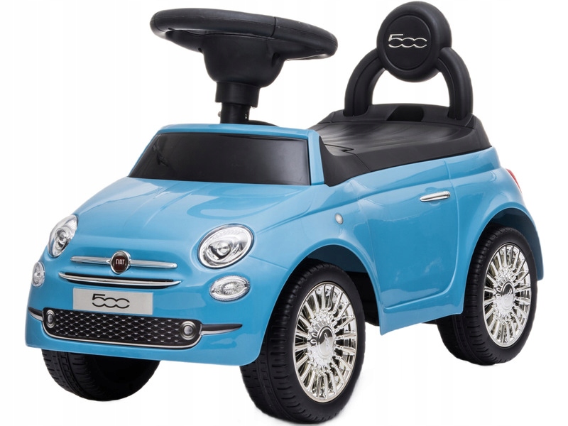 Jeździk Sun Baby Fiat 500 Niebieski