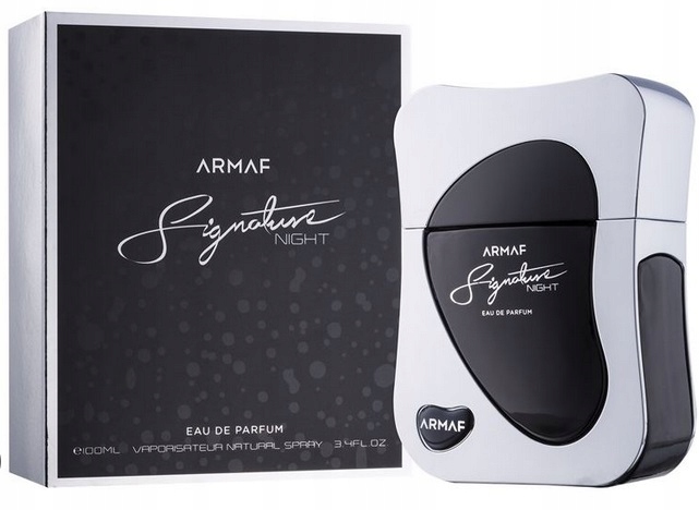 Armaf Signature Night 100ML Parfémovaná Voda Pro Muže Parfém Pánské