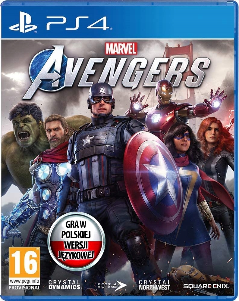 

Marvel Avengers Marvel's PS4 Polski Dubbing Płyta