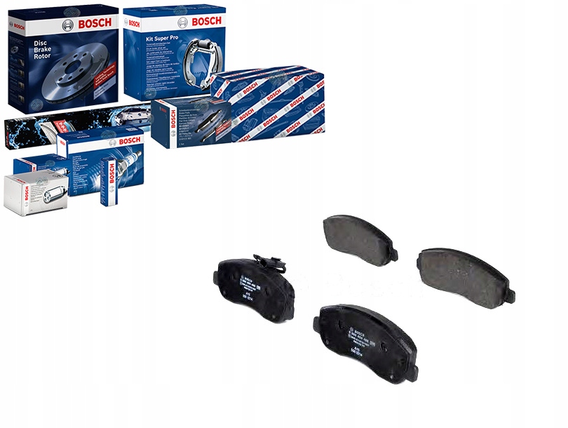 Brzdové Destičky Renault Přední Master 10 – Bosch