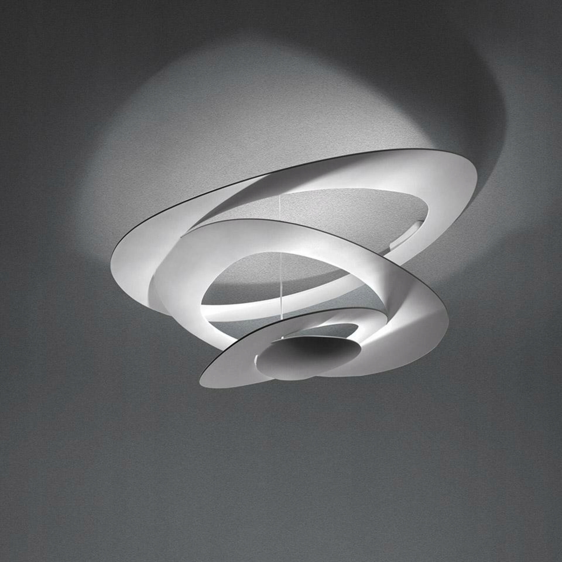 Artemide Pirce stropné Led svietidlo, 2700K, biela, stmievateľné