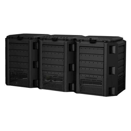 Kompostér Prosperplast Compogreen 3x400 l černý