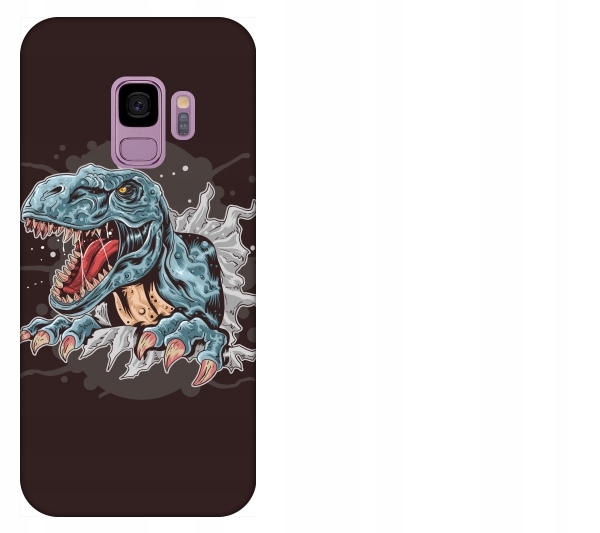 

Etui pokrowiec Samsung Galaxy S9 Tyranozaur T.Rex