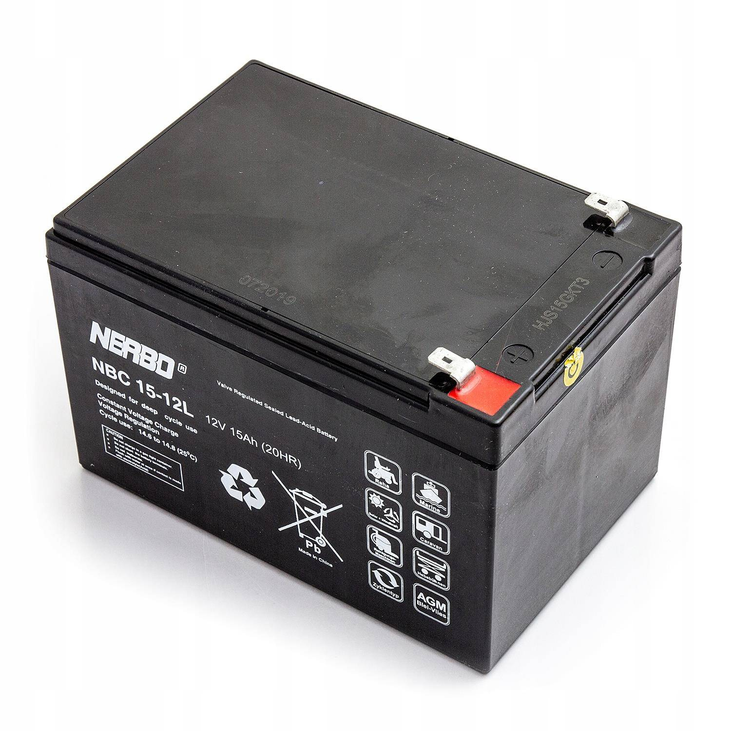 Akumulator 12 V 15 Ah