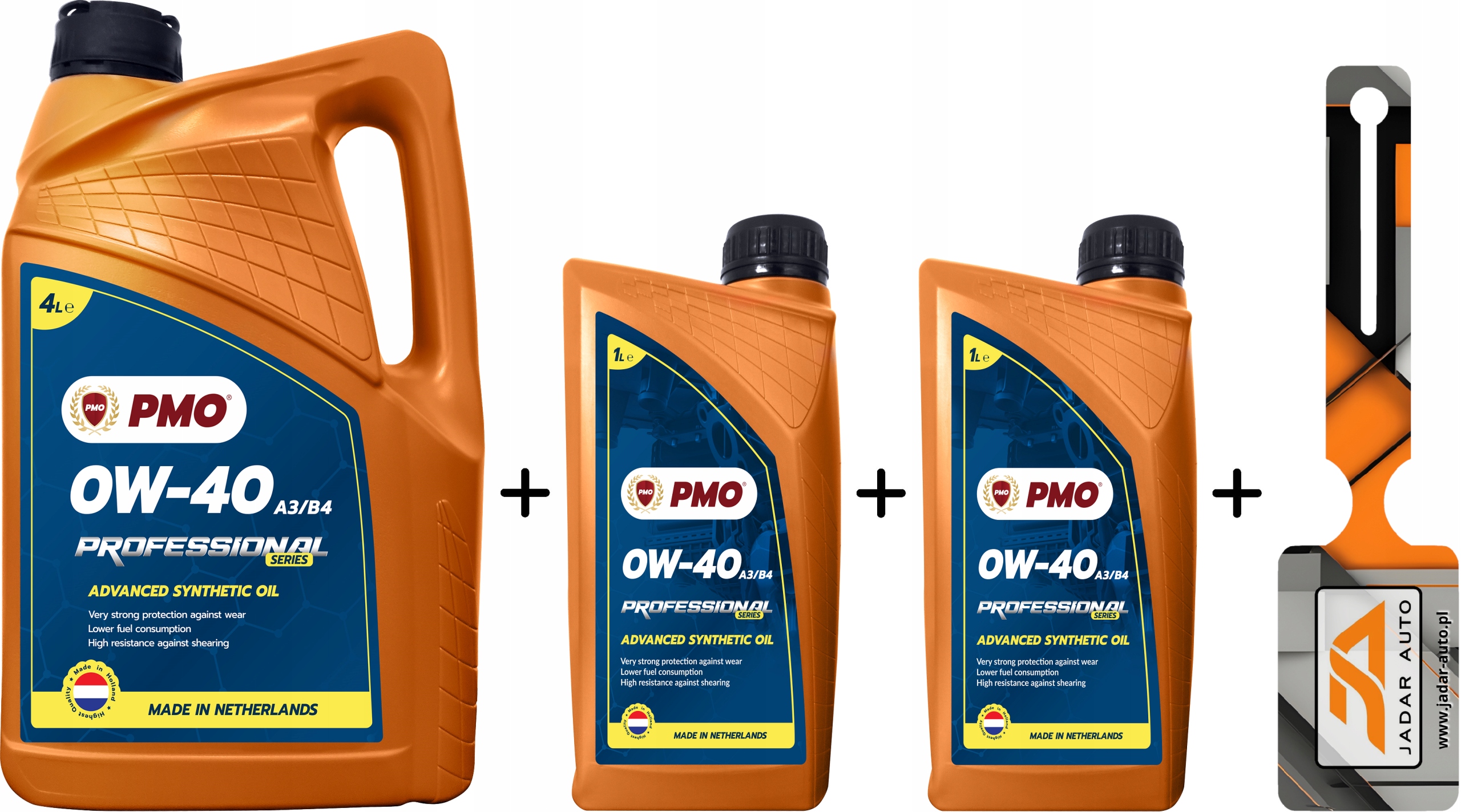 Olej Pmo 0W40 (4+1+1) 6L A3/B4 Professional Sada