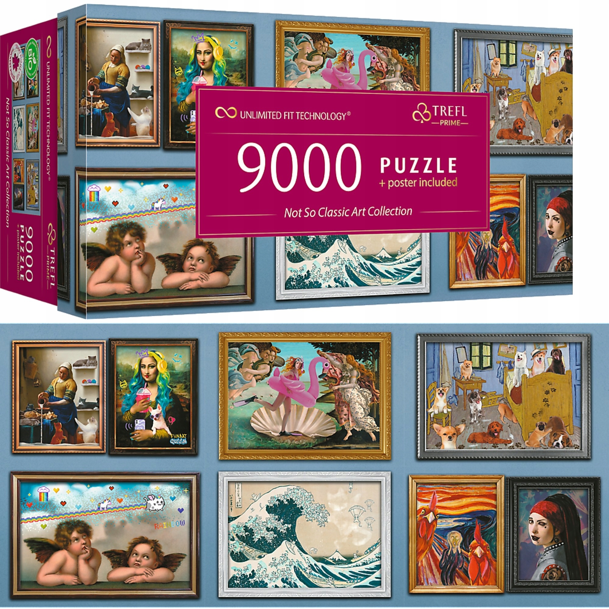 Disney Prime The Greatest Disney Collection, 9000 Pieces, Trefl