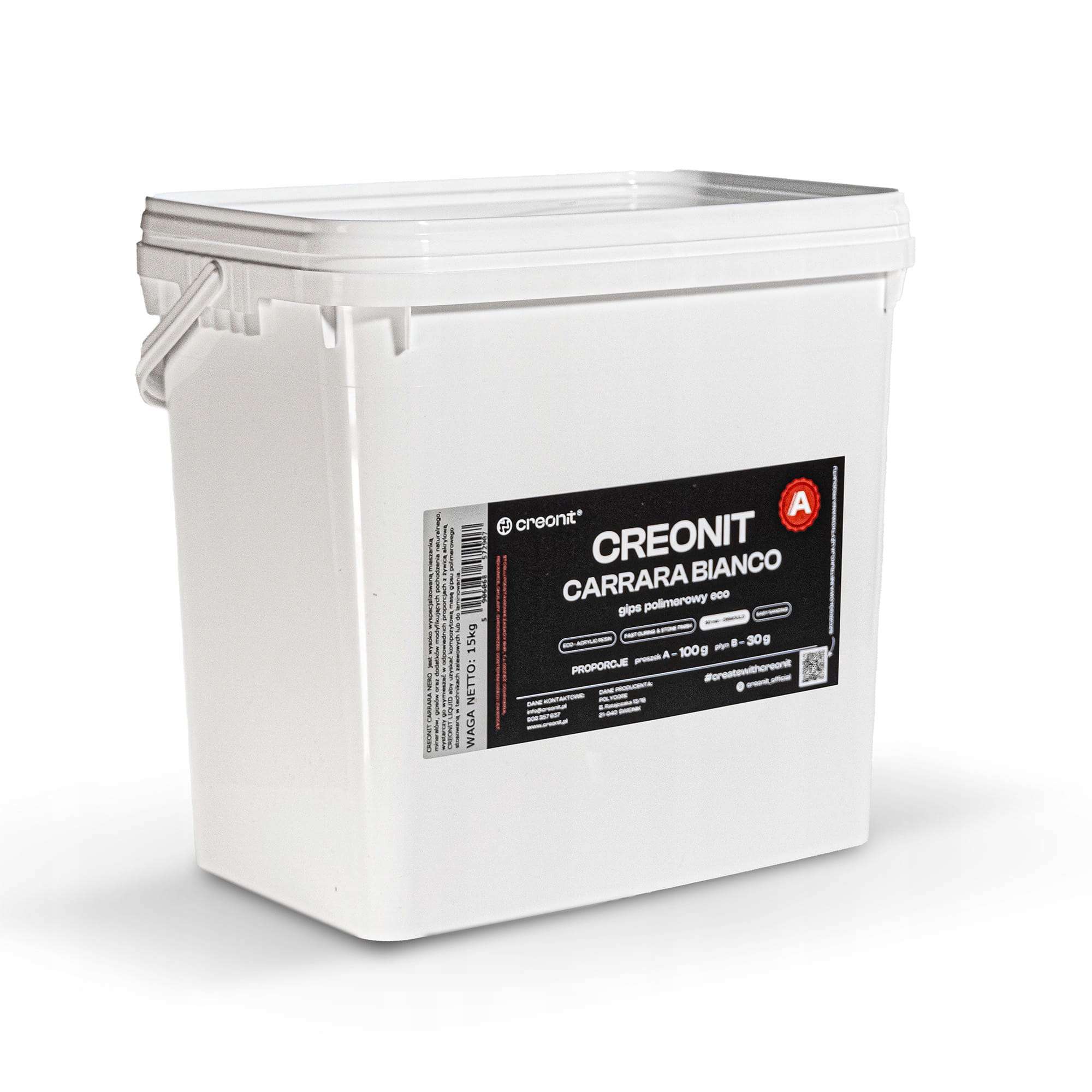 Creonit Carrara Bianco (součást A pro systém Carrara Bianco) 15,0kg
