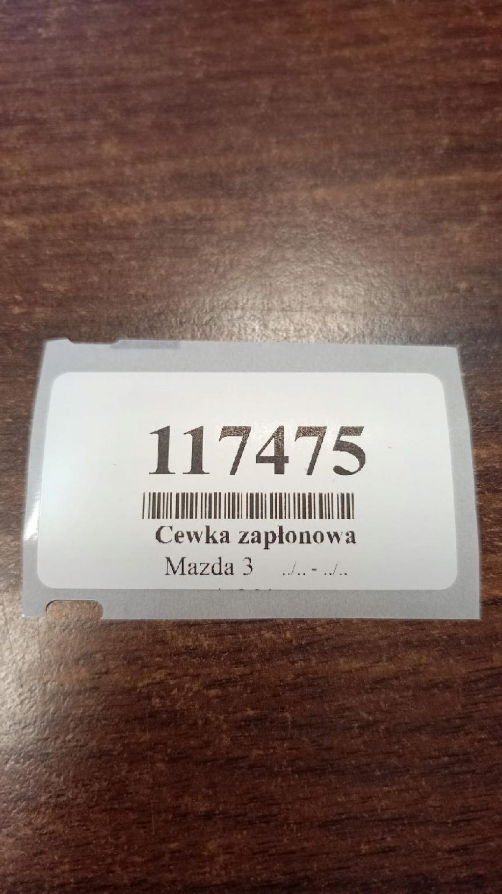 coil ignition Mazda OE 4M5G12A366BC