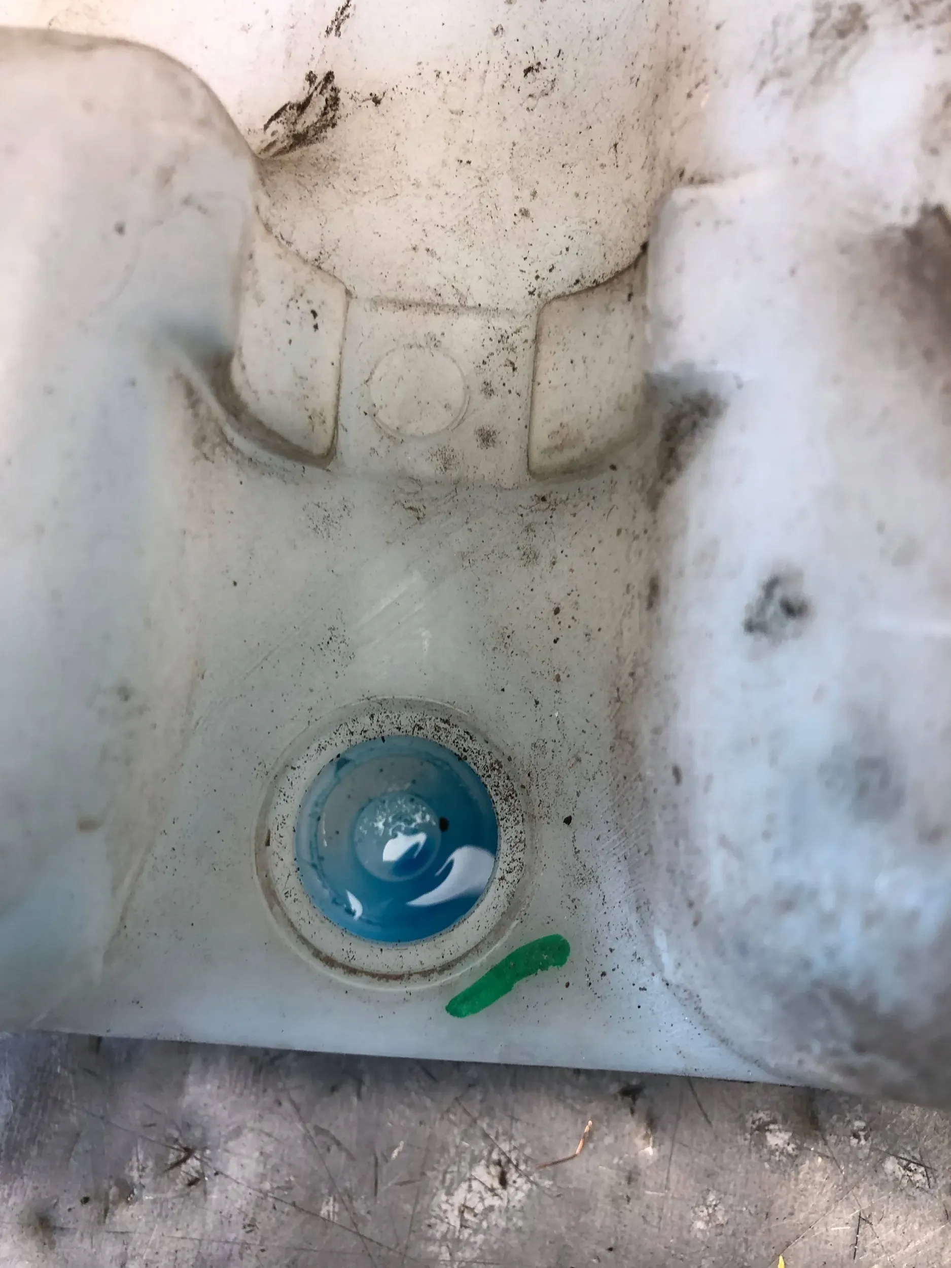 washer fluid tank RENAULT SCENIC III 289100014R