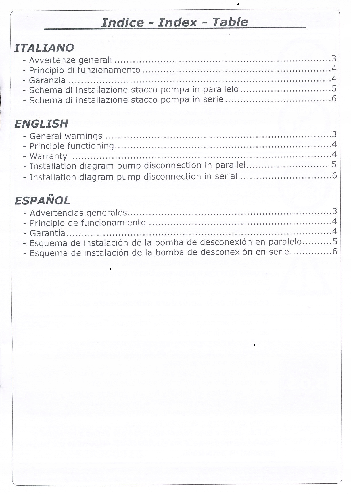 EMULATOR POMPY WYSOKIEGO CISNIENA Engine Type Gasoline Diesel No information