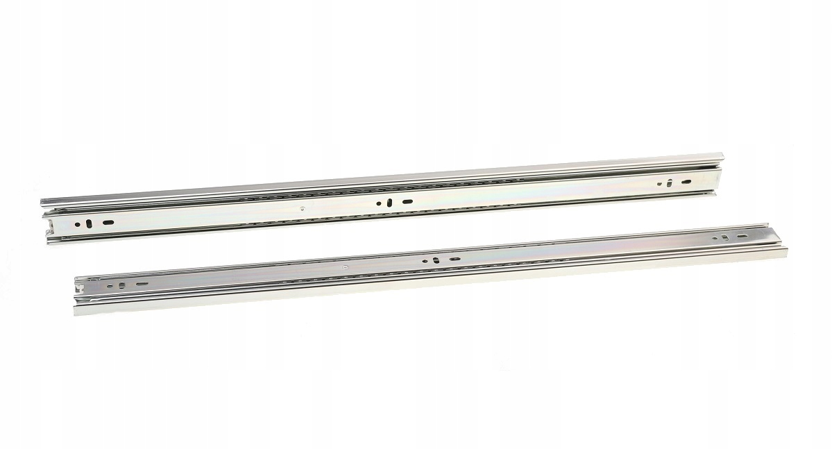 

Prowadnica Kulkowa Pełen Wysuw 600 mm H45 Komplet