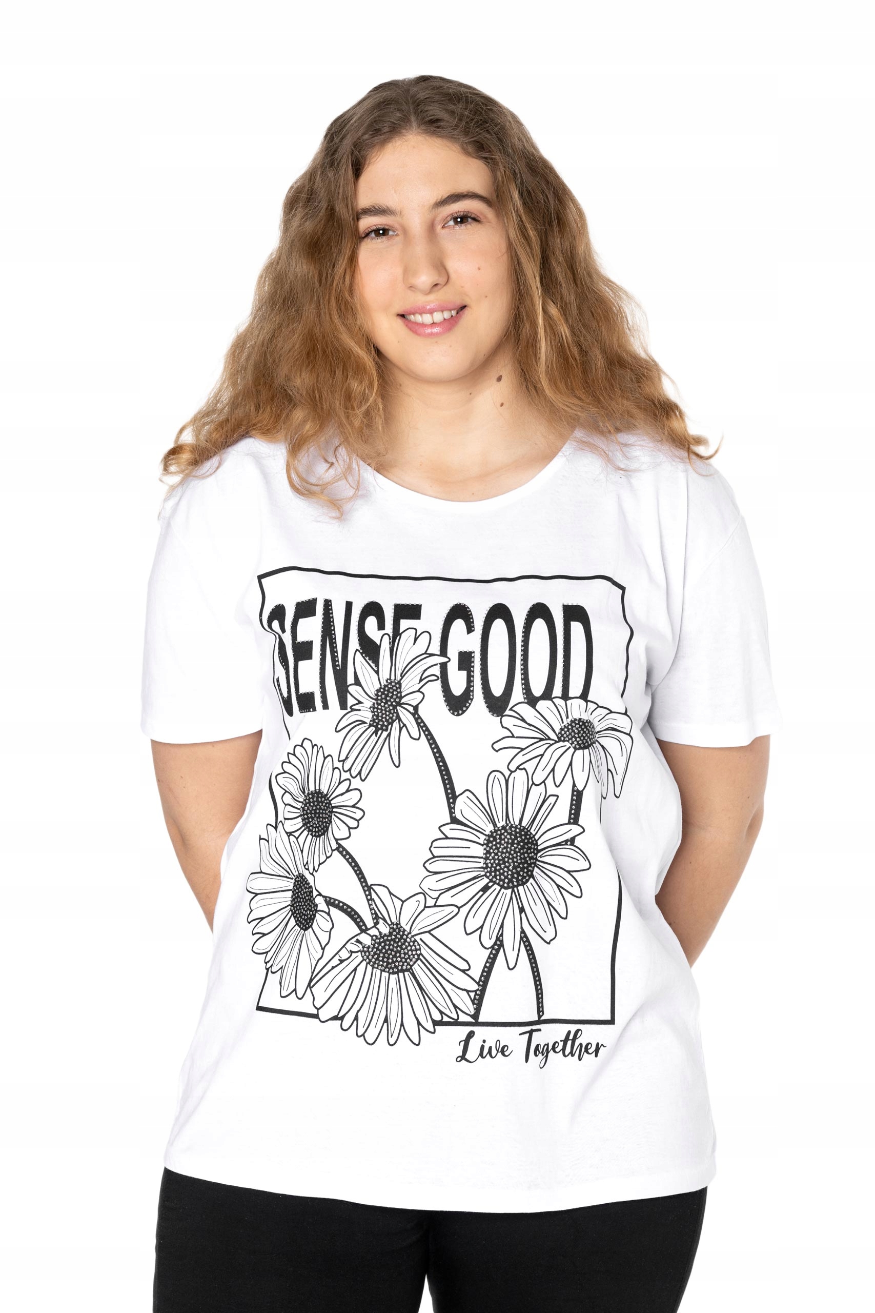 

Duża Koszulka Bluzka Damska Podkoszulek KD10-3 7XL