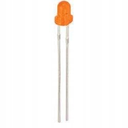

Diody Led Pomarańczowe 3mm/DYFUZYJNE MIGAJACE-2 Sz