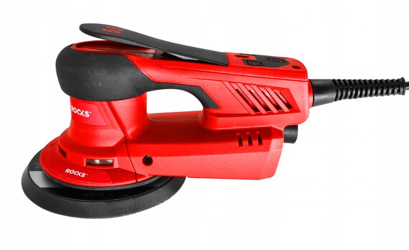 SZLIFIERKA MIMOŚRODOWA OSCYLACYJNA 150mm + PAPIERY Maksymalna moc 400 W