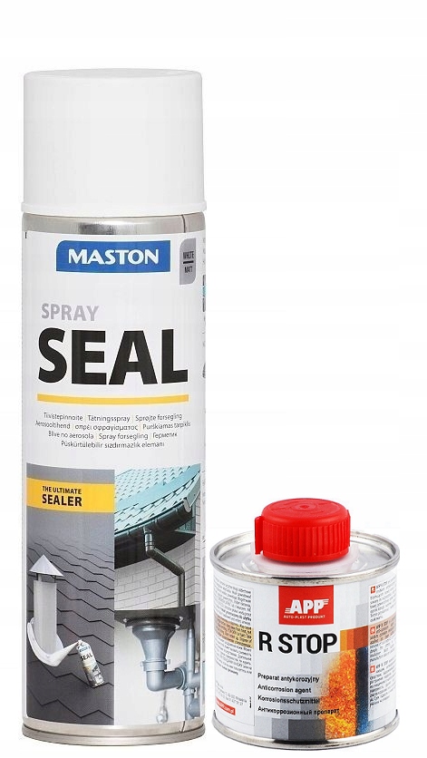 Seal uszczelniacz do dachów biały+r-stop na rdzę