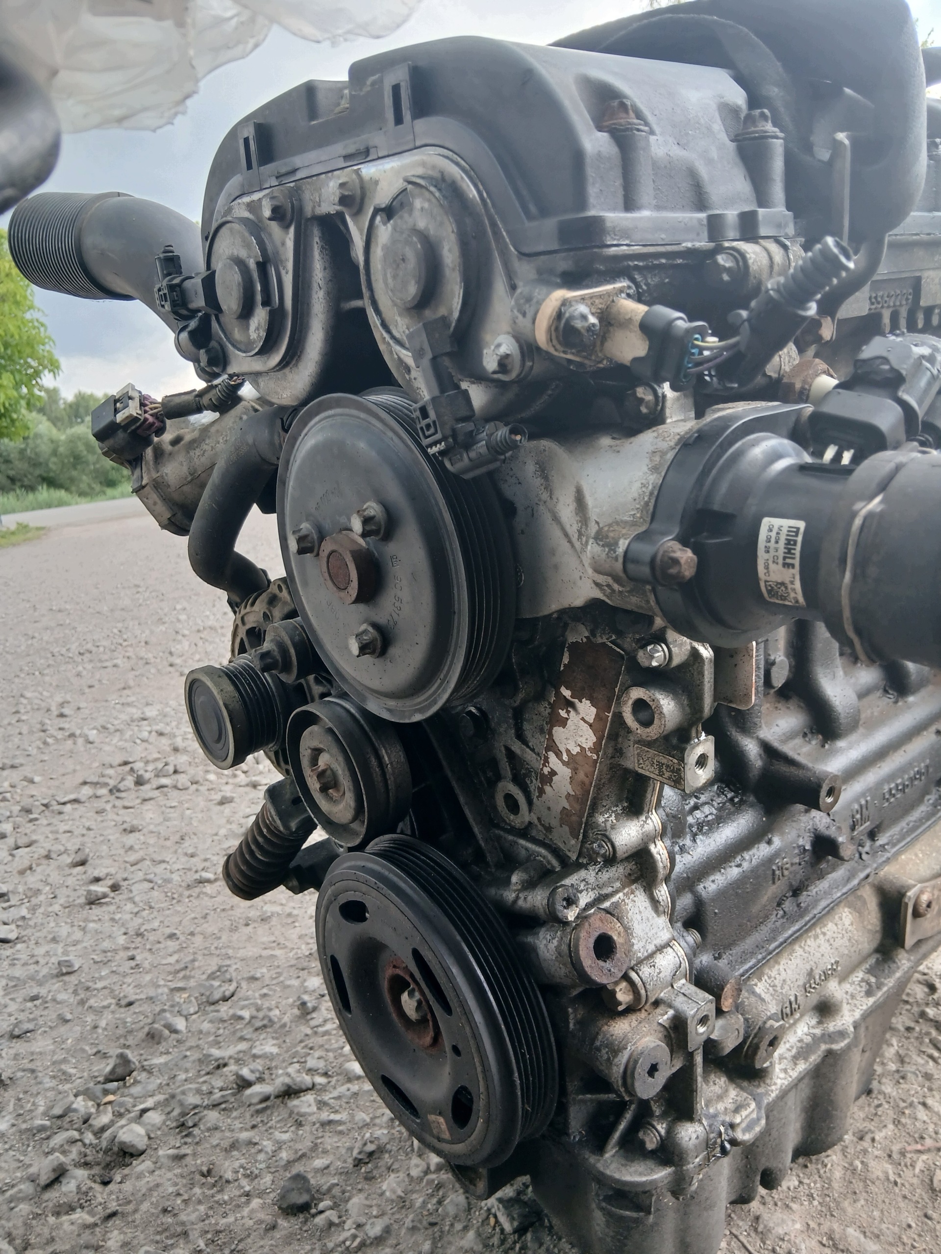 OPEL ASTRA MERIVA 1.4 16V 2012 A14XER engine complete KPL 171 TYS KM