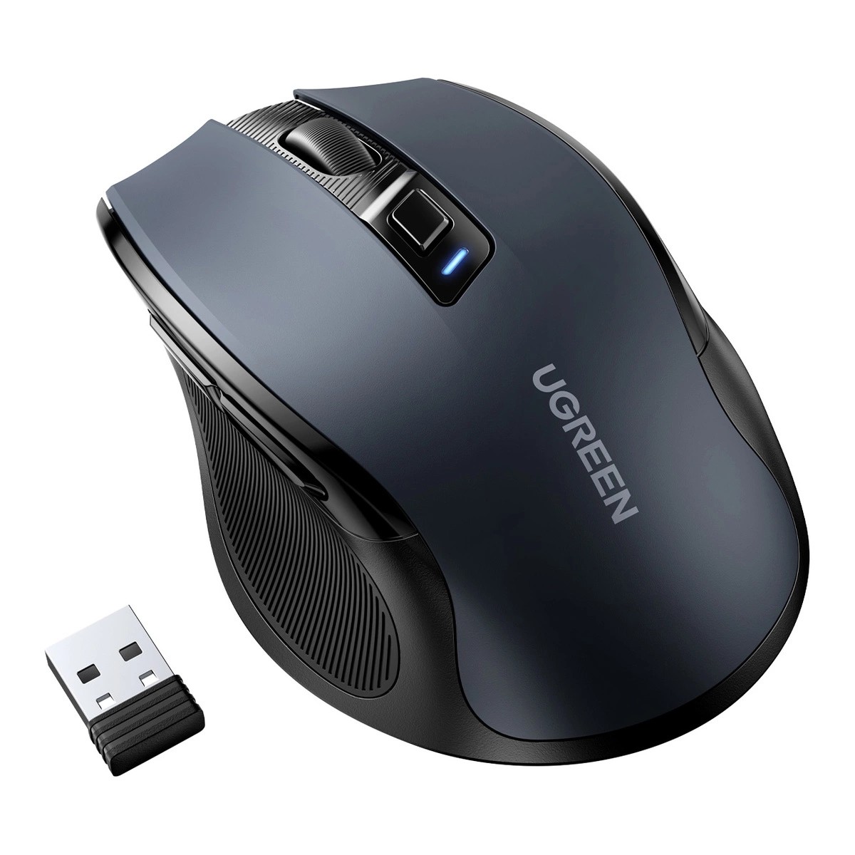 Mysz Ugreen MU006 optyczna bezprzewodowa Usb 2.4GHz 4000 Dpi czarna