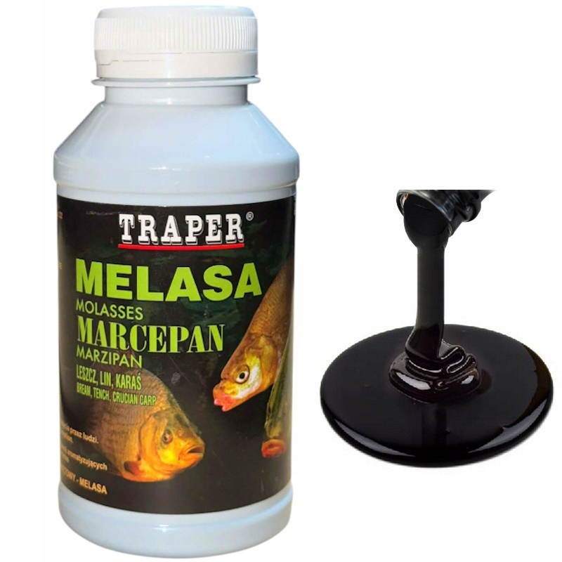 Dodatek Zanętowy Traper Melasa W Płynie Marcepan 0.25l 350g Słodka