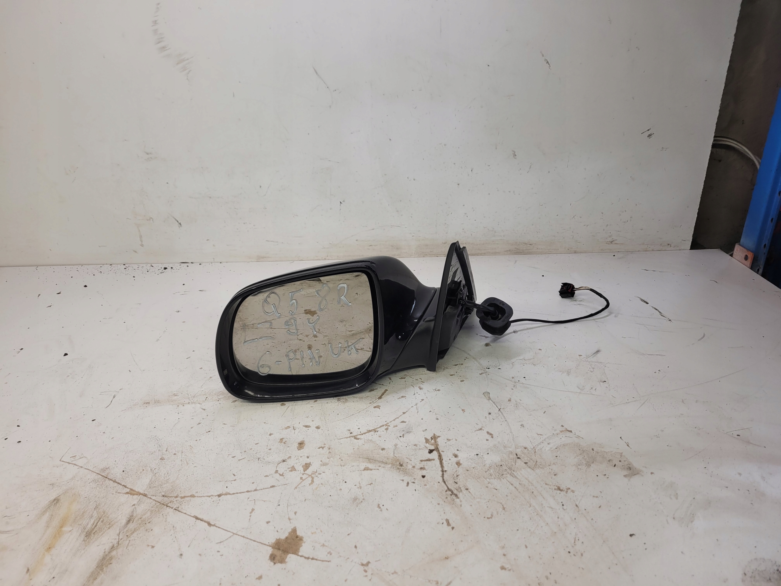 mirror exterior left AUDI Q5 8R LZ9Y 6-PIN