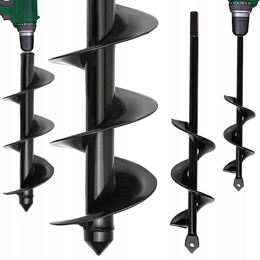 Wiertło spiralne do gleby zestaw do ogrodnictwa i sadzenia