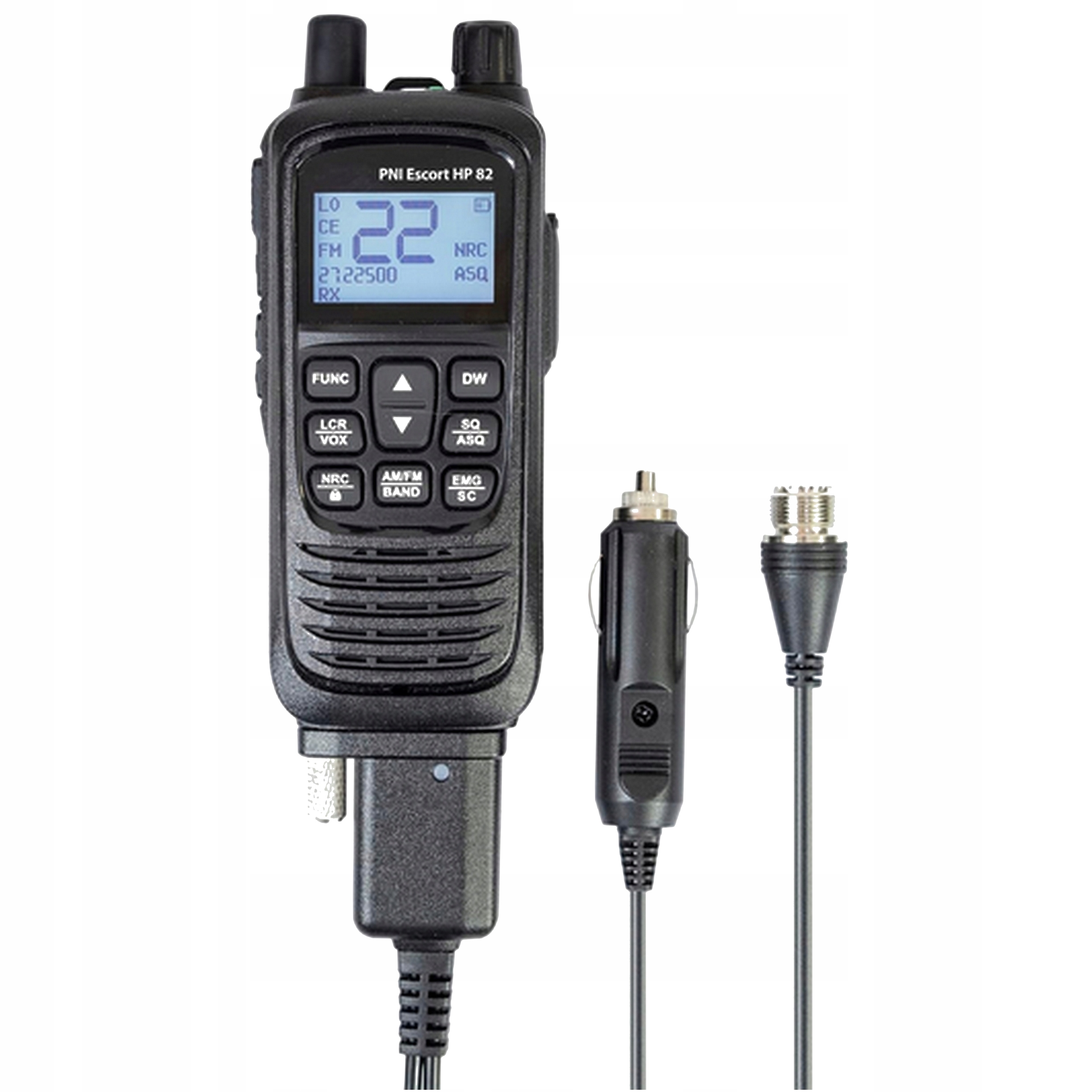 Přenosná Ruční Radiostanice Cb Pni Escort Hp 82 12V 40 Kanálů 1800 mAh