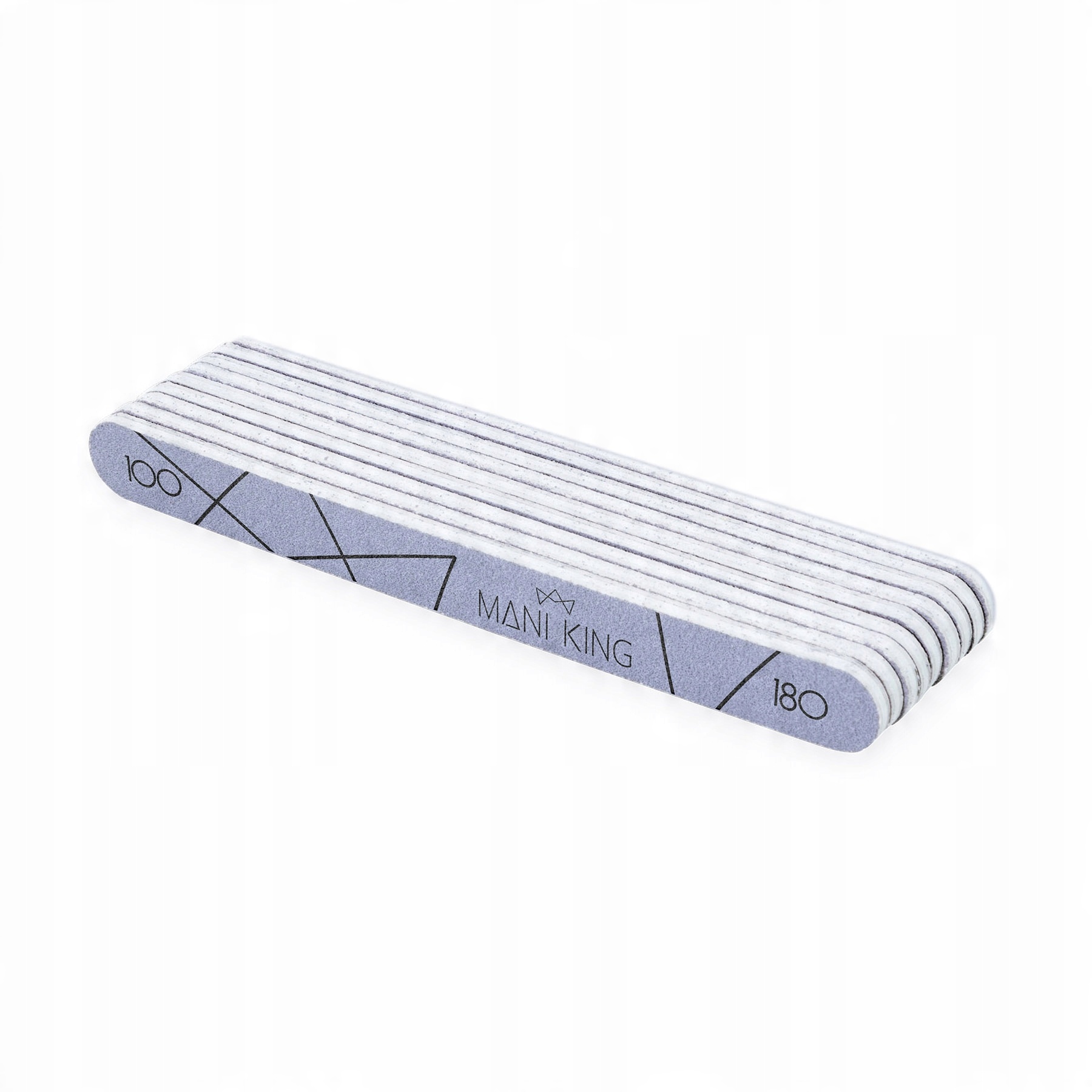 

Mani King Pilnik Prosty 100/180 Zestaw 10 sztuk