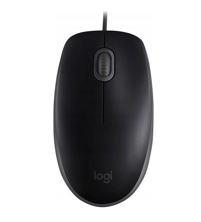 Logitech Mysz B110 Silent Czarna 910-005508 myszka optyczna do komputera