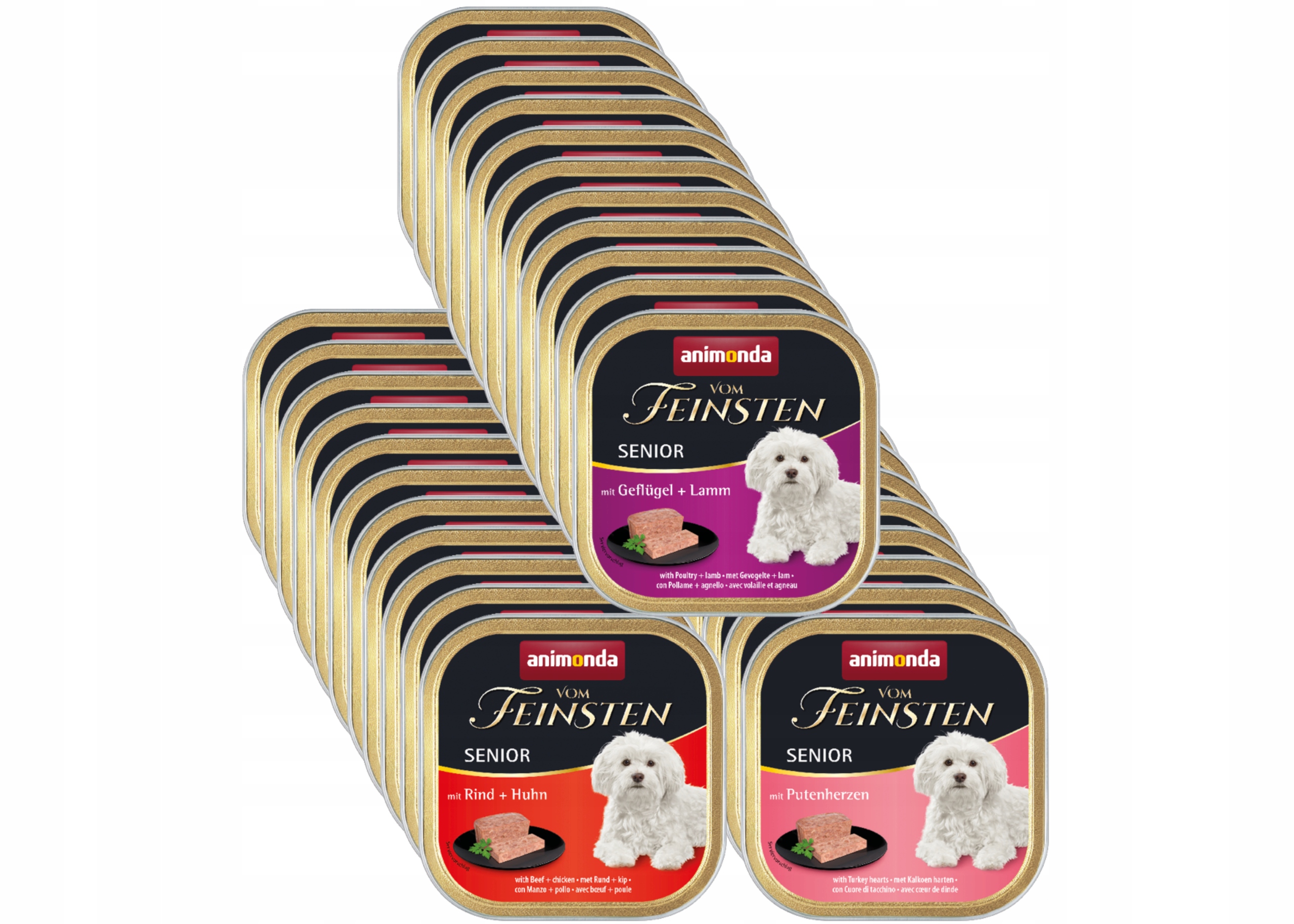 Levně Animonda vom Feinsten Senior Set 33x150g mix chutí