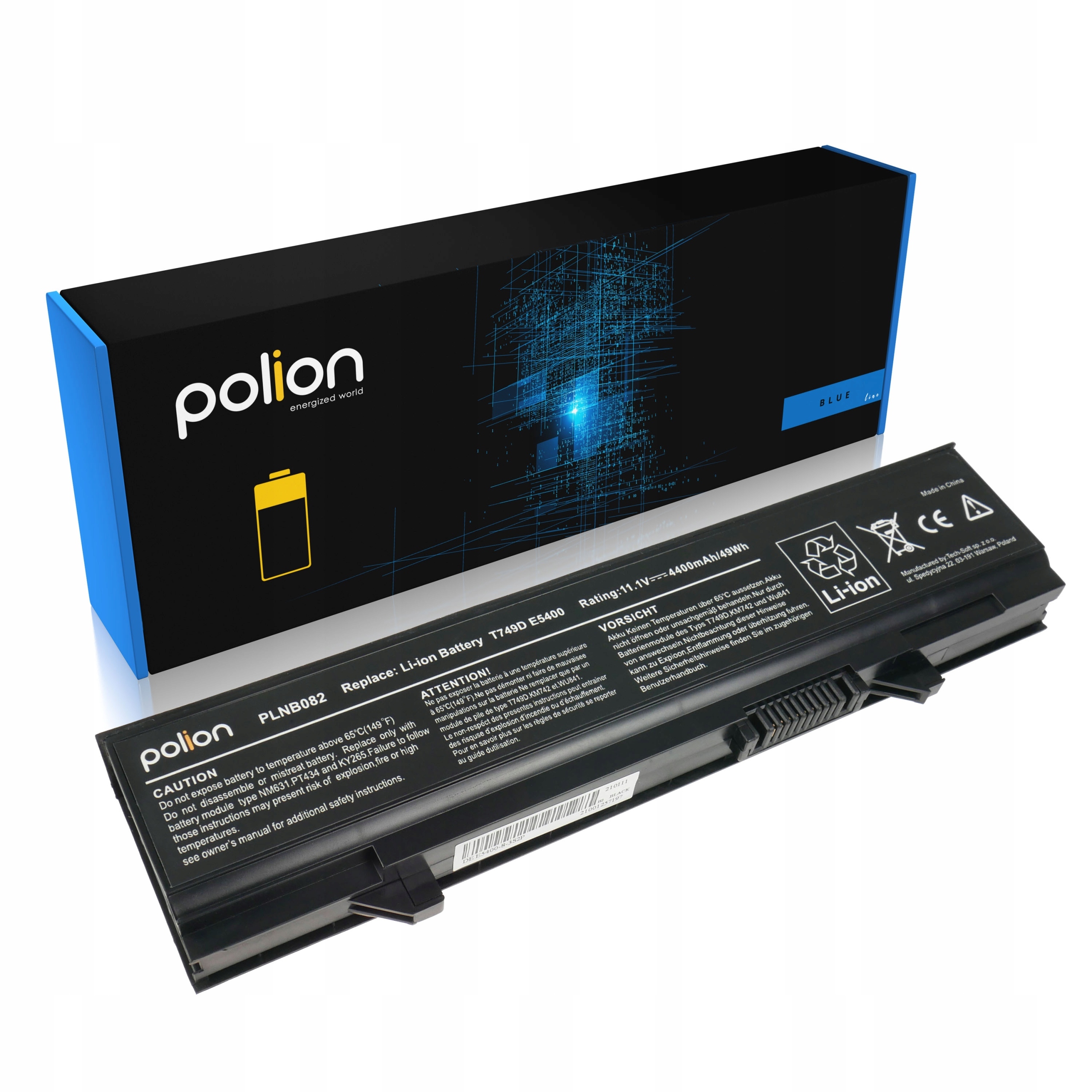 

Bateria do laptopa Dell Latitude E5400 E5410