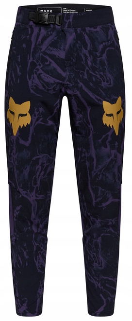 Dziecięce Spodnie Rowerowe Długie Fox Ranger Image Print Plum roz. 28